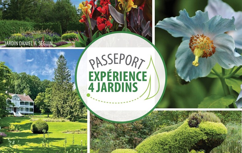 Visitez le Québec à travers les jardins grâce au Forfait Expérience 4 jardins !